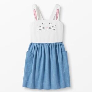 Hanna Andersson Bunny Jumper dress 3T